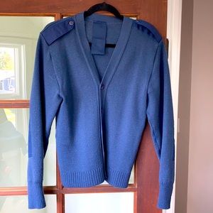 Military inspired sweater